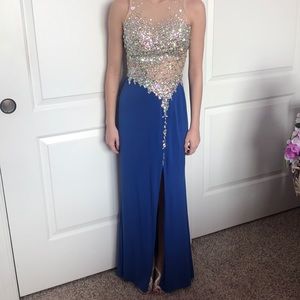 Prom/Formal Dress Blue